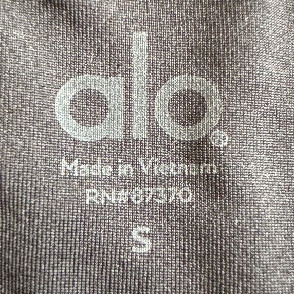Alo Alosoft Complete Tank - Dark Heather Grey Small - Picture 11 of 11